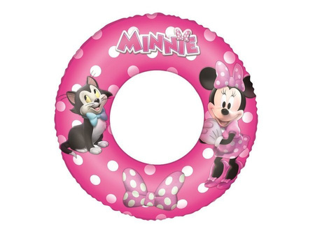 Koło dmuchane do pływania 56 cm Disney Minnie