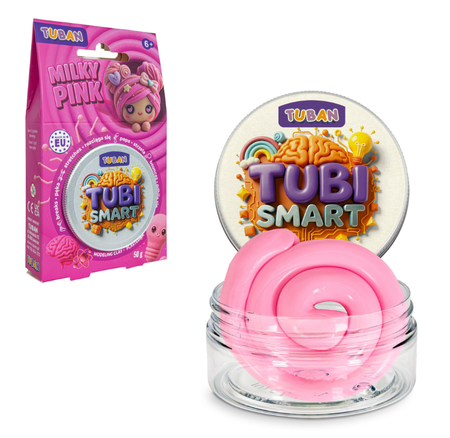 Smart plastelina TUBI - Milky Pink 50 g