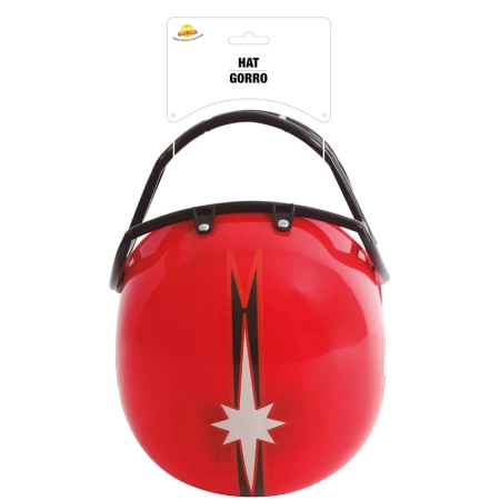 Kask futbolisty futbol amerykański Rugby czerwony