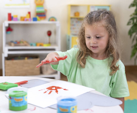 Farby do malowania palcami JOVI 6x125ml