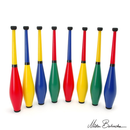 Maczuga Flip Rainbow Colour kolor ŻÓŁTO - NIEBIESKI Mr Babache