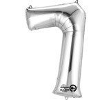 Balon foliowy Anagram Mała Cyfra Srebrny