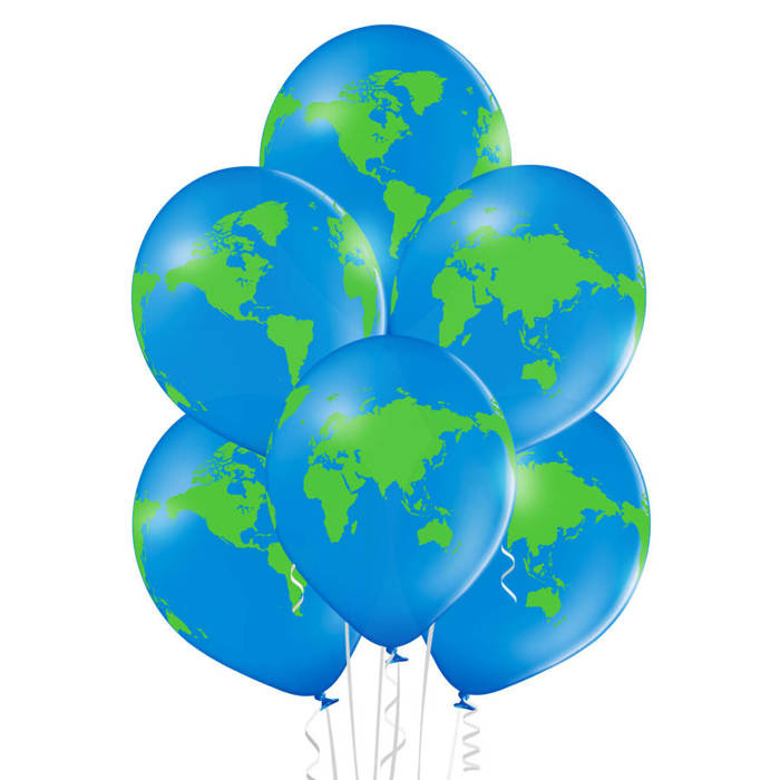 Balon Globus Globe Ziemia 1 szt.