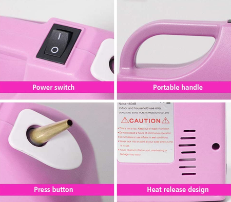 Elektryczna pompka do balonów do modelowania dmuchawa