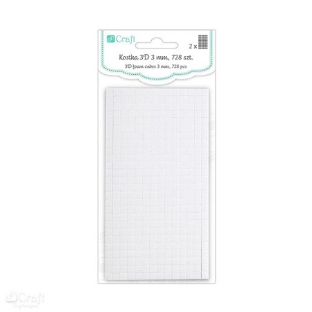 Klejąca Kostka 3D 3 mm