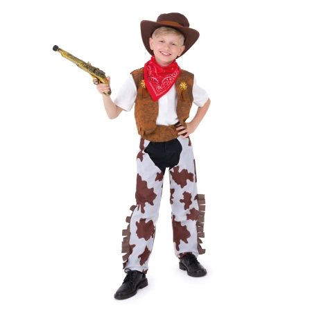 Strój KOWBOJ szeryf dla chłopca