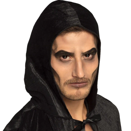 Soczewki kontaktowe tygodniowe czarne Szkieletor Boland