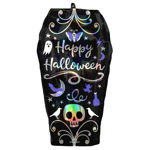 Balon foliowy halloween Trumna 38 x 68 cm