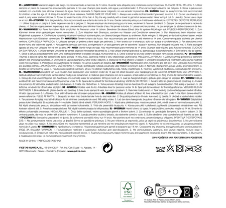 Warkoczyki do włosów na gumce 35 cm zółte 3 szt.