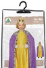 Strój dla dzieci Król Mędrzec Trzech Króli żółto fioletowy