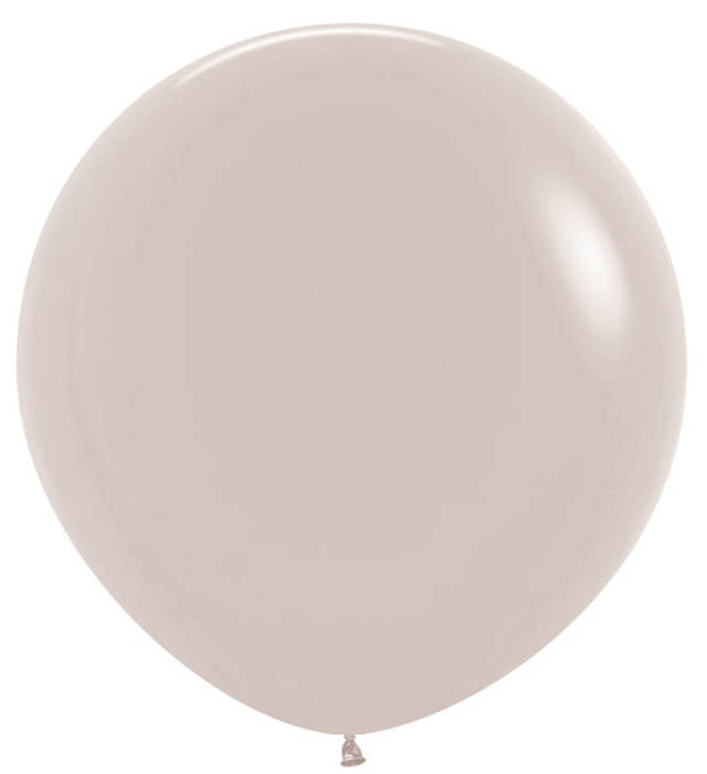 Balon 24 cale Sempertex Solid 1 szt. White Sand