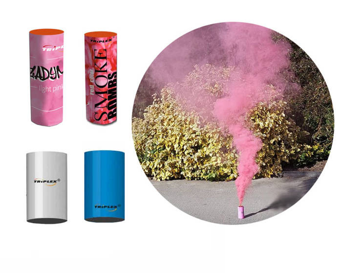 Świeca dymna fontanna - gęsty dym 1 szt. kolory