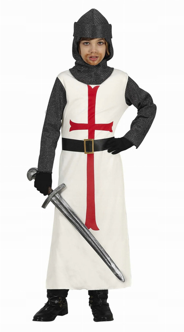 Strój rycerz średniowieczny wojownik dla chłopca Guirca