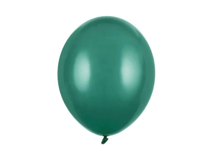Balon Strong jednokolorowy 12 cali 100 szt. Pastel Bottle Green