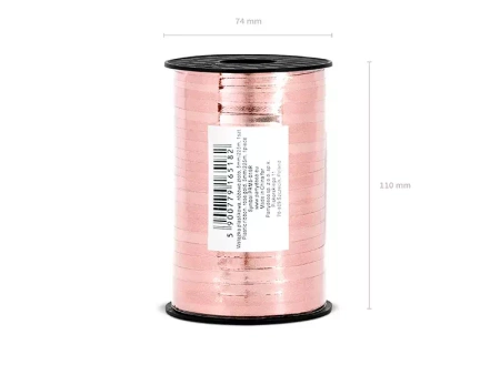 Wstążka plastikowa metalizowana do balonów 5mm 225m