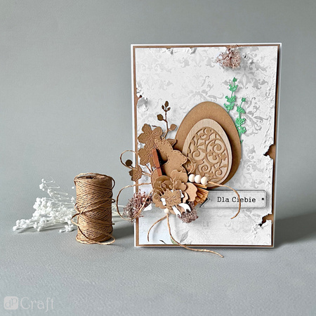 Drewniane kształty JAJKA Wielkanocne 8 szt.