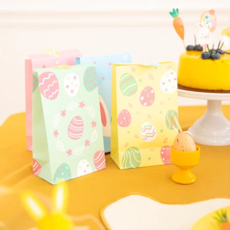 Torebki na cukierki Wielkanoc 4szt. zestaw