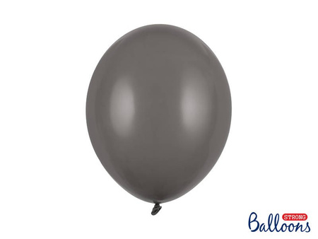 Balon Strong jednokolorowy 12 cali 100 szt. Pastel Grey