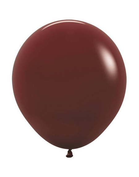 Balon lateksowy 18 cali Sempertex Solid 1 szt. Merlot