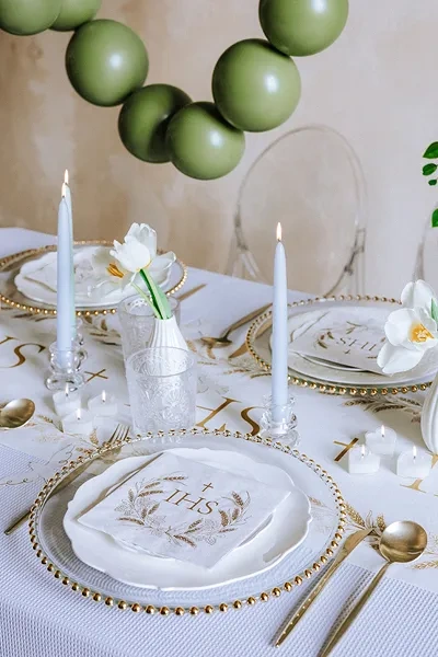 Świeczki serca, podgrzewacze tealight białe 10 szt.