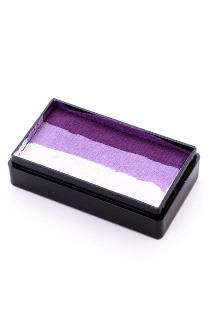 Farba do twarzy Split Cake 28g DEEP PURPLE/ LILAC/ WHITE PartyXplosion