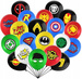 AVENGERS balony gumowe z nadrukiem 15 szt. mix