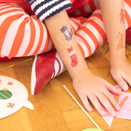 Tatuaże zmywalne wodne Boże Narodzenie 20szt.