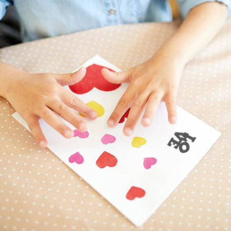 Pieczątka samotuszująca Little NIO - miłość