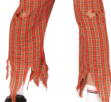 Strój dla dorosłych UCZEŃ ZOMBIE męski