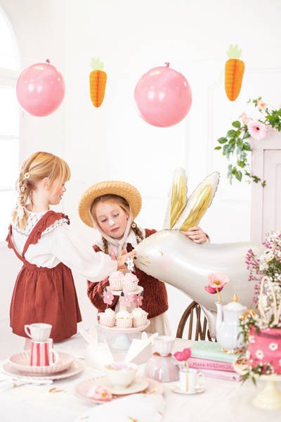 ZAJĄC króliczek biały balon foliowy 67x88 cm