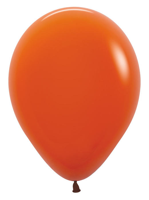 Balony Sempertex Solid 12 cali 50 szt. Sunset Orange