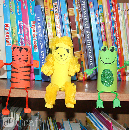 Naklejki z pianki GŁOWY ZWIERZĄT dżungla safari 38 szt.