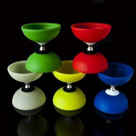 Diabolo Finesse szeroka oś z łożyskiem kulkowym 135mm FLUORESCENCYJNE Mr Babache