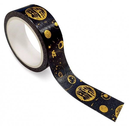 Taśma dekoracyjna samoprzylepna Galaxy Kosmos mix wzorów 5m 1 szt.