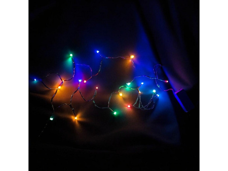 Lampki choinkowe 20 LED - multikolor 200 cm