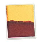 Farba do twarzy Rainbow Cake 50 ruby red/ golden yellow PartyXplosion