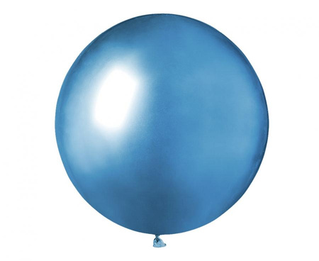Balony Chrome Shiny 19 cali Gemar NIEBIESKIE 25 szt.