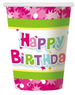 Kubeczki papierowe Happy Bithday 6 szt
