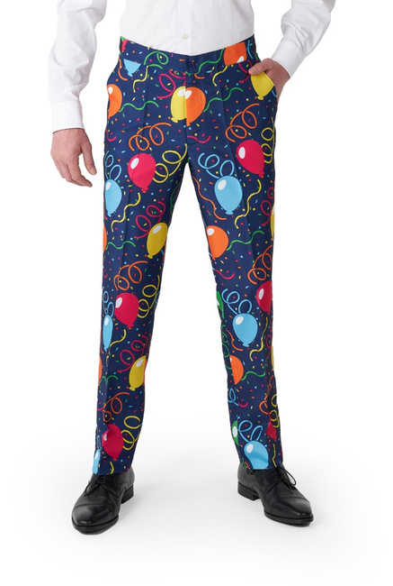 Garnitur męski CONFETTI BALLOONS NAVY zestaw