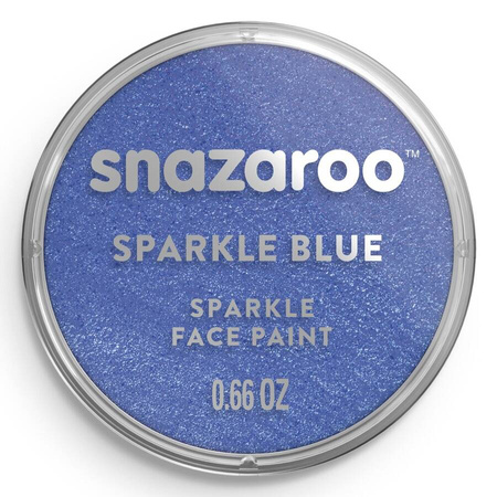 Farba do twarzy i ciała SPARKLE z połyskiem Snazaroo 18 g