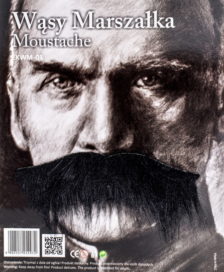 Wąsy Marszałka samoprzylepne Piłsudski Generał
