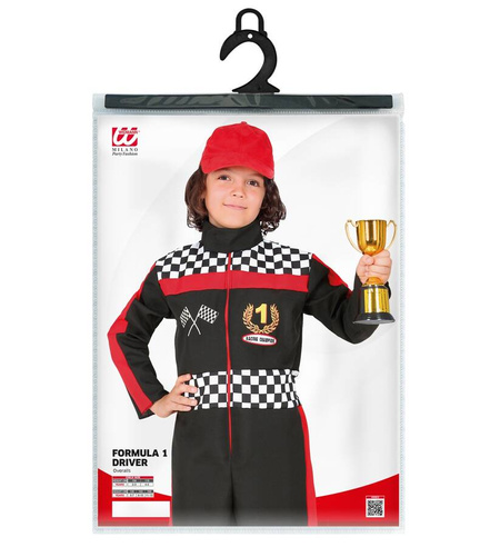 Strój rajdowca, kierowcy rajdowego, wyścigowego dla dzieci
