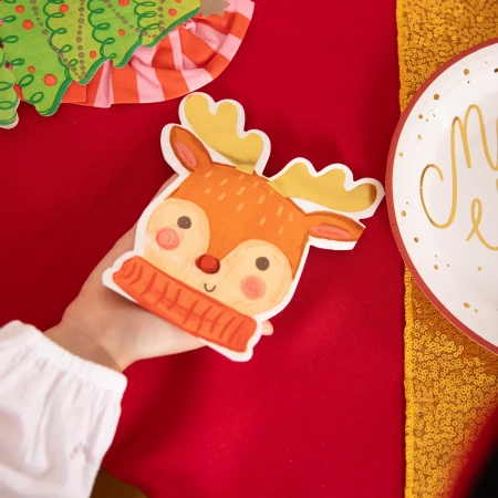 Serwetki papierowe świąteczne Renifer 10 szt.