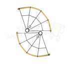 WACHLARZE 'Liny' firmy HOME OF POI