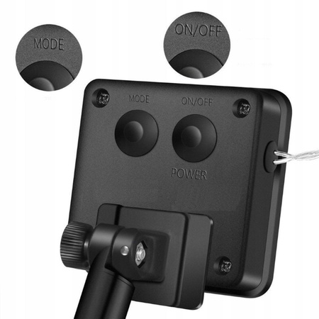 Lampki choinkowe solarne zewnętrzne 200 LED