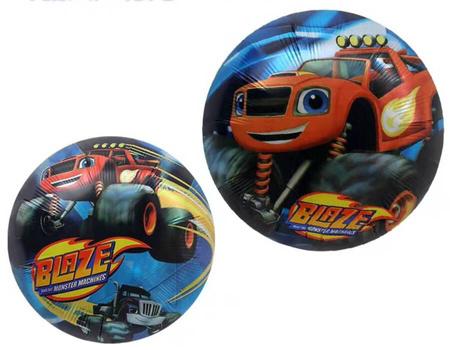 BLAZE auta balon foliowy okrągły 18 cali / 45 cm