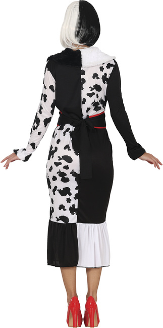 Strój damski Cruella De Mon Halloween