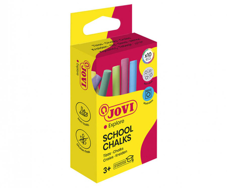 Kreda kolorowa 10 sztuk okrągła Classcolor JOVI