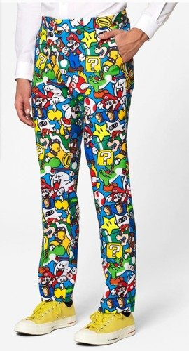 Garnitur męski licencjonowany SUPER MARIO zestaw