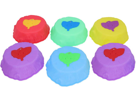 Ścieżka Sensoryczna świecąca - kamienie do treningu równowagi 6 szt.